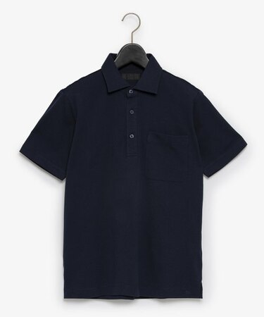 スーピマシルケット鹿の子ポロシャツ(ショートスリーブ)