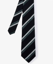 モスグリーンレジメンタルネクタイ