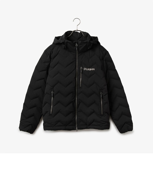 ダーバン D'URBAN シルク混メランジカルゼスタンドカラーコート(ミドル