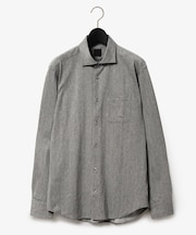 ダーバン D'URBAN ネル調デニムライクジャージーシャツ