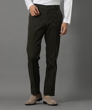 ダーバン D'URBAN ストレッチ別珍ドレスパンツ