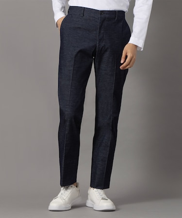 ダーバン D'URBAN ストレッチ別珍ドレスパンツ