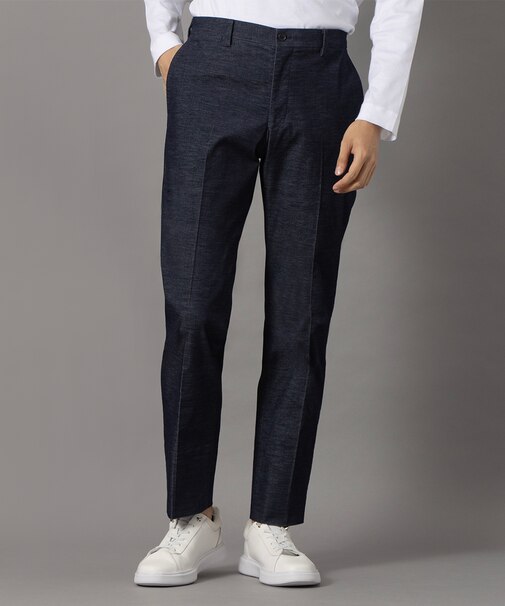 ダーバン D'URBAN ストレッチ別珍ドレスパンツ