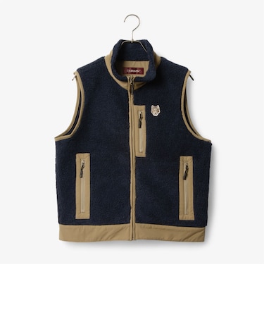 【D'URBAN GOLF】 MEN’Sボアフリースベスト