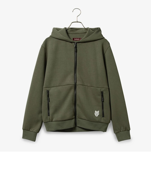 ダーバン D'URBAN シルク混メランジカルゼステンカラーコート(ミドル