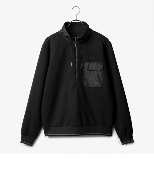 ダーバン D'URBAN シルク混メランジカルゼステンカラーコート(ミドル