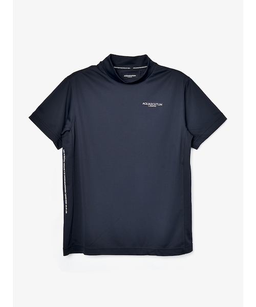 GOLF MEN BASICロゴモックネック｜アクアスキュータムの