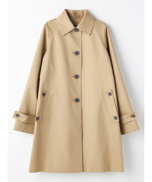 極美品✨ Aquascutum ステンカラーコート 総柄 総裏地 着丈 94cm Aラインステンカラーコート｜アクアスキュータムのアウトレット通販