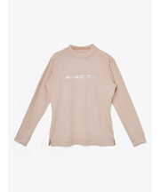 GOLF WOMEN ラメニットモックネック