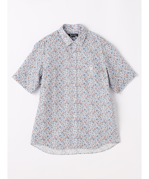 Floral Print Short Sleeve Shirt｜アクアスキュータムの
