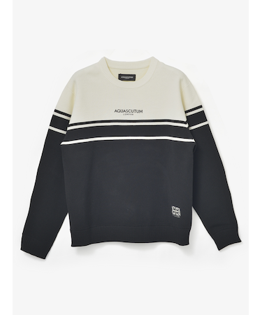 GOLF MEN　AQロゴニットクルー