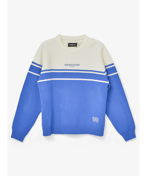 GOLF MEN AQロゴニットクルー｜アクアスキュータムの
