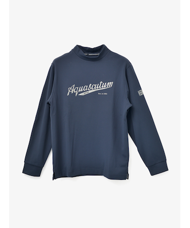 GOLF MEN　AQビンテージロゴモックネック