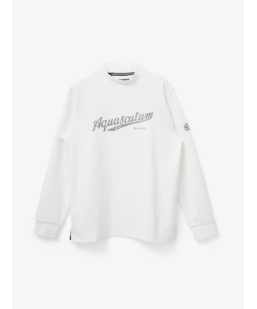 GOLF MEN　AQビンテージロゴモックネック