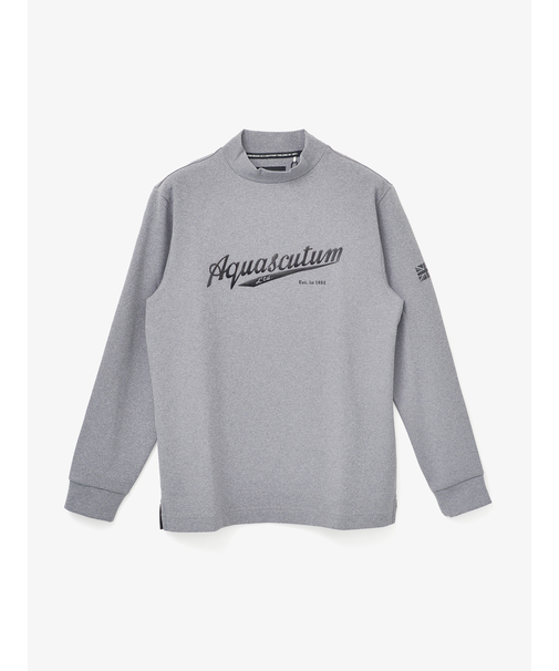 GOLF MEN　AQビンテージロゴモックネック