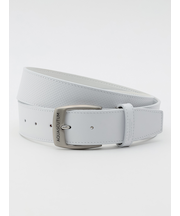 GOLF MEN 型押しロゴプリントベルト