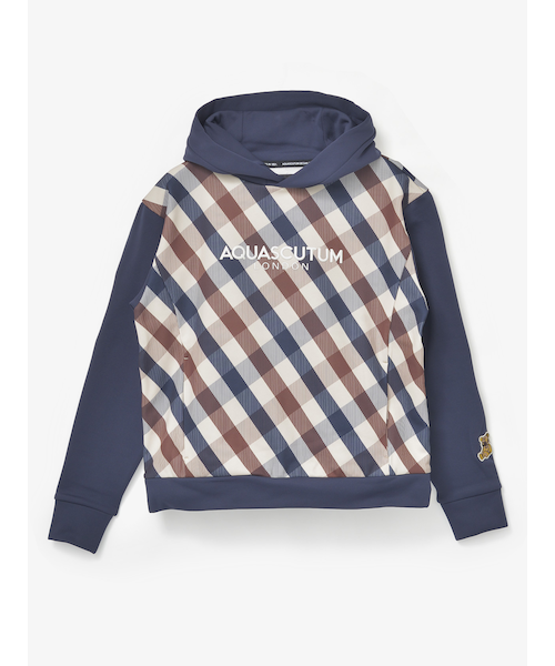 GOLF WOMEN クラブチェックパーカー｜アクアスキュータムの