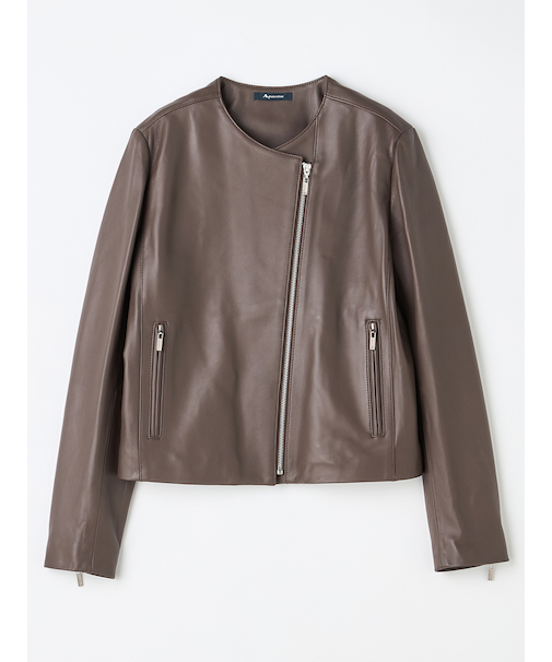 ラムレザーライダースジャケット