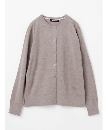 【アンサンブル対応】ウールニットカーディガン