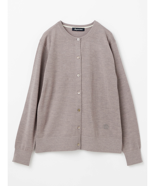 【アンサンブル対応】ウールニットカーディガン