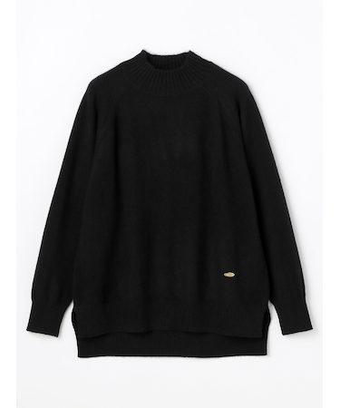 カシミヤハイネックニット