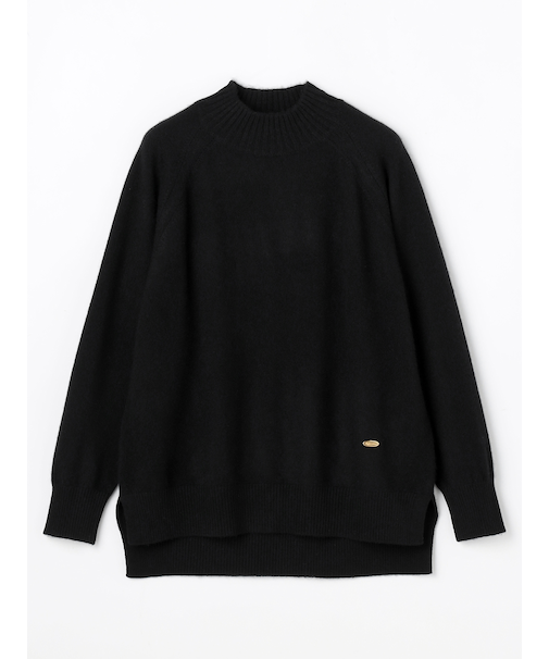 カシミヤハイネックニット