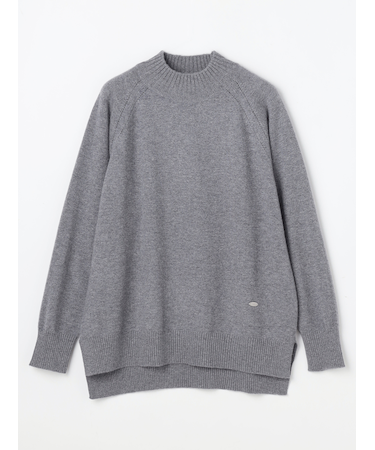 カシミヤハイネックニット