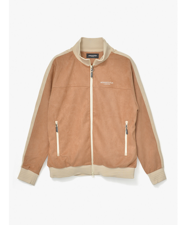 GOLF MEN　スウェード調トラックジャケット