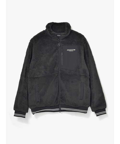 アクアスキュータム　ゴルフウェア　ボアフリース GOLF MEN ボアフリースFULL-ZIP｜アクアスキュータムのアウトレット メンズウェア