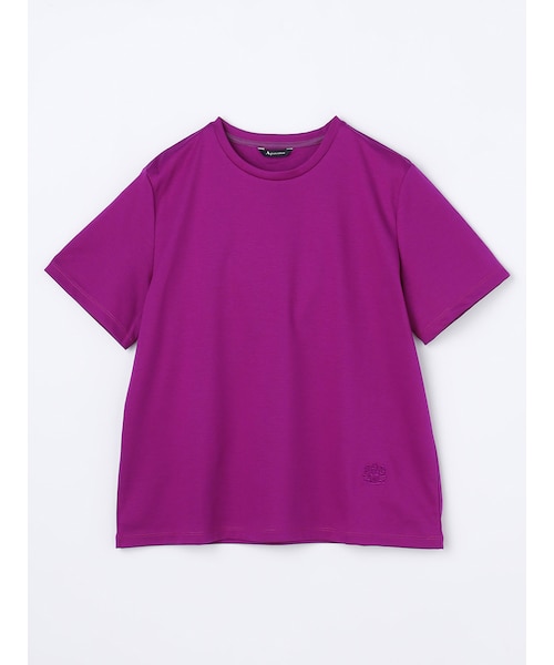 クレスト刺繍ベーシックTシャツ｜アクアスキュータムのアウトレット