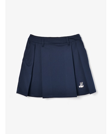 GOLF WOMEN バイカラープリーツスカート