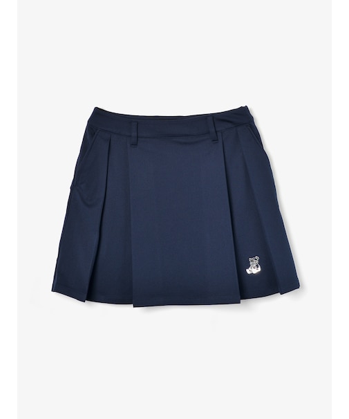 GOLF WOMEN バイカラープリーツスカート