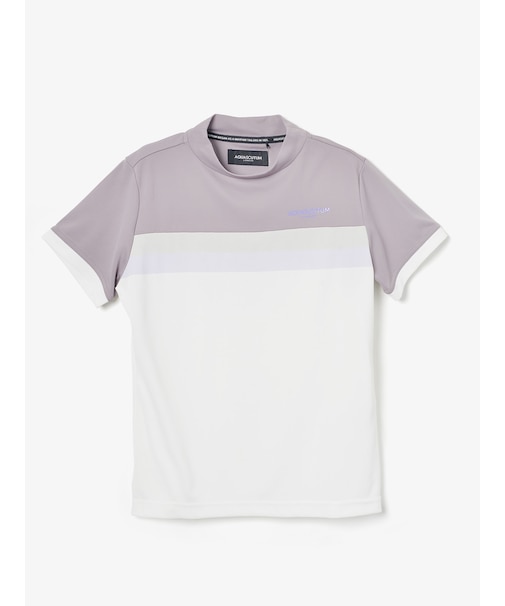 GOLF WOMEN バイカラーパネルモックネック