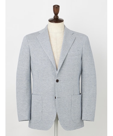 Houndstooth Jersey Jacket