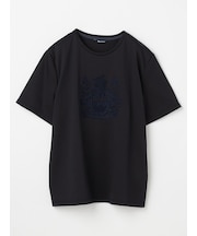 クレスト刺繍ポンチカットソー