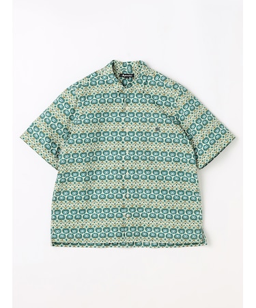 Stone Wall Carving Short Sleeve Shirt