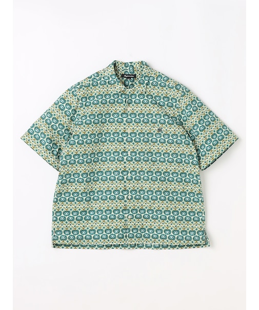 Stone Wall Carving Short Sleeve Shirt