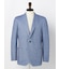 Sax Blue Melange Jersey Jacket