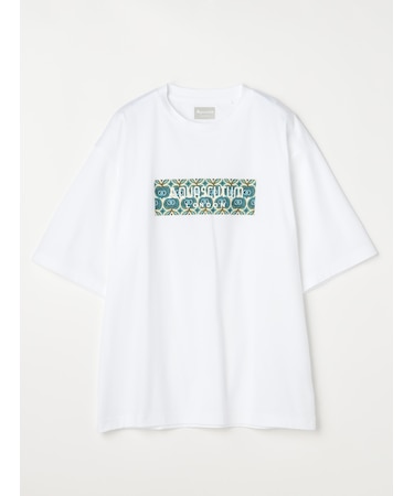 Stone-wall Motif Print T