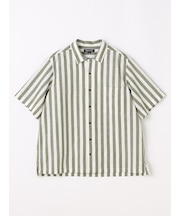 Wide Stripe Short Sleeve Shirt