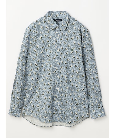 London Bird Print Shirt