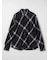 Bias Big Check Over Shirt