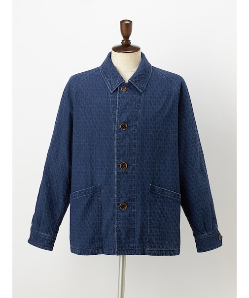 Club Check Denim Jacquard Jacket