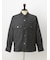 Broken Herringbone Denim Shirt Jacket