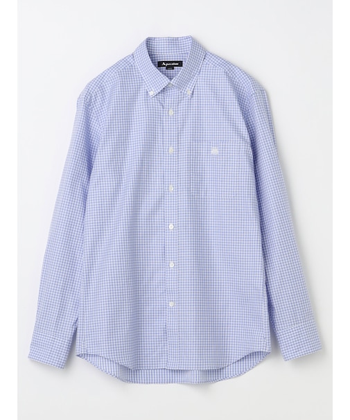 Dobby Mini Check Shirt