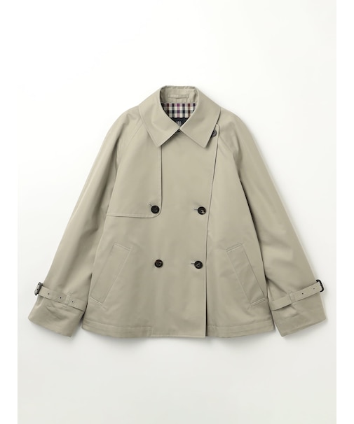<175th Limited>コットンシルクショートトレンチ