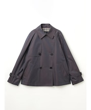 ＜175th Limited＞コットンシルクショートトレンチ