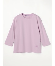 クレスト刺繍ベーシック七分袖Tシャツ