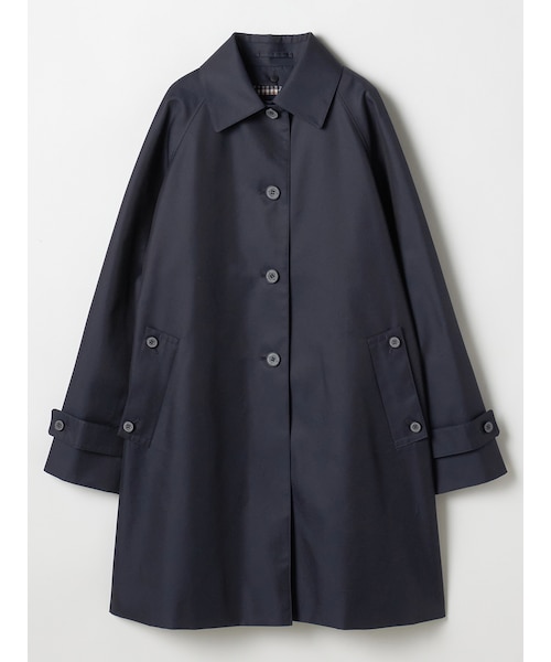 極美品✨Aquascutum ステンカラー ロングコート　Aライン　裏地ロゴ総柄 Aラインステンカラーコート｜アクアスキュータムのアウトレット通販
