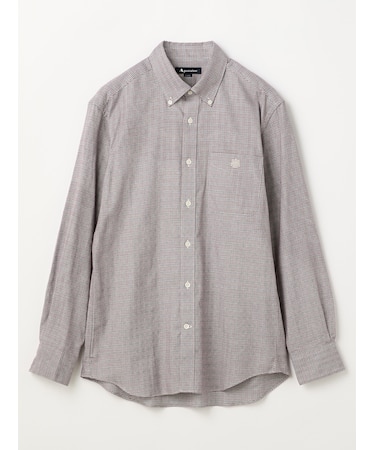 Brushed Glen-Check Shirt